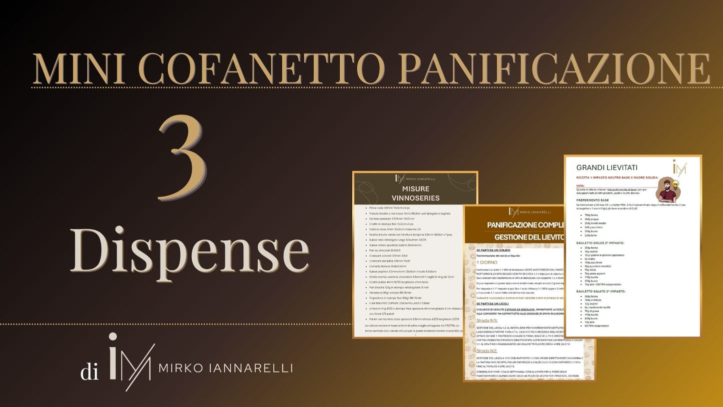 Mini Cofanetto Panificazione